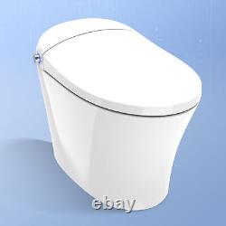 1-Piece Smart Toilet Elongated Auto Flush Toilets With Heated Seat Adjustable Temp