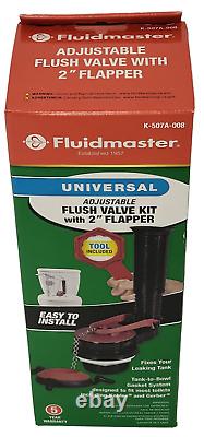 10-pack Fluidmaster K-507a-008 Kohler Gerber 2 Toilet Flush Valve Repair Kit
