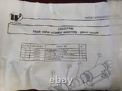 600317pm Flush Valve Actuator Assembly Panel Mounted