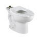 American Standard 16-1/2 In. Spud Slotted Rim Elongated Flush Valve Toilet Bowl