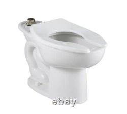 American Standard 16-1/2 in. Spud Slotted Rim Elongated Flush Valve Toilet Bowl