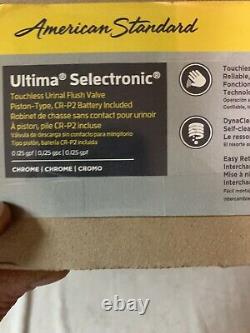 American Standard Flowise Selectronic UrinalFlush ValveChrome 6063.013.002(READ)