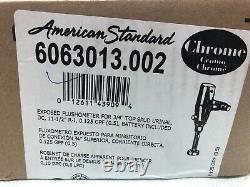American Standard Selectronic Urinal Flush Valve Polished Chrome 6063013.002