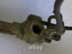 Antique RARE Heavy Duty Galvanized Steel Toilet Flush Pipes & Valve