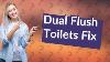 Are Dual Flush Toilets Hard To Fix