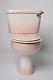 Armitage Shanks, Wentworth, Close Coupled Wc In Blushed Rose
