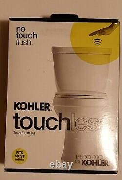 BRAND NEW KOHLER K-1954-0 Touchless Toilet Flush Kit (OPEN BOX) READ DESCRIPTION