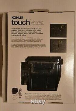 BRAND NEW KOHLER K-1954-0 Touchless Toilet Flush Kit (OPEN BOX) READ DESCRIPTION