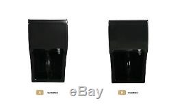 Black Toilet Modern One Piece Dual Flush Black Gloss Finish- Siena