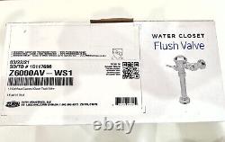 Brand NEW Zurn Z6000AV-WS1-DF Manual Toilet Flush Value 1.6-GPF Low Consumption