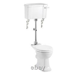 Burlington Medium Level Toilet WC Traditional