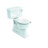 Burlington S Trap Close Coupled Complete Toilet P18, Select Cistern, Traditional