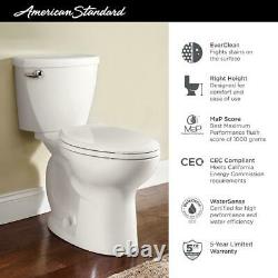 Cadet 3 FloWise Tall Height 2-Piece 1.28 GPF Single Flush Elongated Toilet in Wh