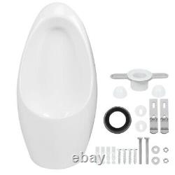 Ceramic Wall Mounted Urinal Wall mounted Flushing Toilet Supply with Flush Valve