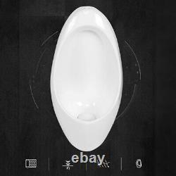 Ceramic Wall Mounted Urinal Wall mounted Flushing Toilet Supply with Flush Valve