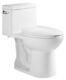 Deville 449s Ada Elongated One Piece Toilet With Soft Close Seat, Comfort Height