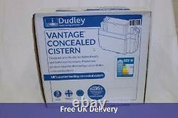 Dudley Vantage Insulated Concealed Dual Flush Cistern Dio Button 322422