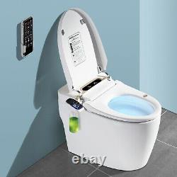 Elongated One Piece Smart Toilet