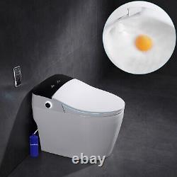 Elongated Toilet Seat Bidet Smart Toilet Heated Seat Dryer Automatic Cleaning