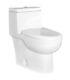 Fiore32169d Dual Flush One Piece Elongated Toilet With Soft Close Seat, White