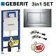 Geberit Duofix Up320 1.12m Sigma Cistern Wall Hung Concealed Wc Toilet Frame Set
