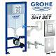 Grohe Rapid Sl Fresh 5in1 Toilet Cistern Wc Frame Skate Plate 38827000 Concealed