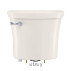 Glacier Bay Toilet Tank Only 1.28-Gpf Single Flush Vitreous China In Bone Finish