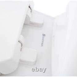 Glacier Bay Two-Piece Toilet Dual Flush Elongated Closed Seat Vitreous China