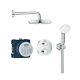 Grohe Tempesta 210 Concealed Thermostatic Mixer Shower With Ceiling Shower Head