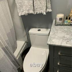 HOROW 1.28 GPF Elongated One-Piece Toilet (Seat Included)