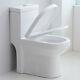 Horow Modern Small Toilet Nib One Piece Toilet Dual Flush With Soft Closing Seat