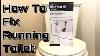 How To Fix A Toilet That Keeps Running Diy Flush Valve Replacement Easy Toilet Fixes U0026 Repair