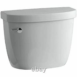 KOHLER Cimarron 1.6 GPF Single Flush Toilet Tank Only with AquaPiston Ice Grey