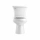 Kohler Flush Toilet Single Highline Arc Complete Solution 2-piece 1.28 White