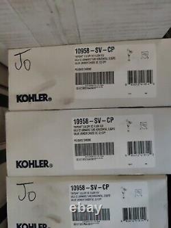 KOHLER K-10958-SV-CP Tripoint Touchless Washout Urinal Flushometer, Chrome