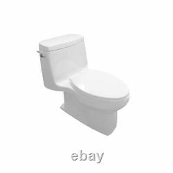 KOHLER K-3811-0 Santa Rosa Comfort Height One-piece Compact Toilet with Slow