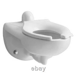 KOHLER K-4323-0 Toilet Bowl, Elongated, Wall, Flush Valve