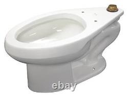 KOHLER K-96053 Toilet Bowl, Elongated, Floor, Flush Valve