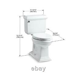 KOHLER Memoirs Classic 2-Piece 1.6 GPF Single Flush Elongated Toilet with Flush