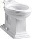 Kohler Toilet Bowl Only Memoirs Comfort Height Elongated Terraced Edge White