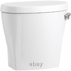 KOHLER Toilet Tank Only 1.28-Gpf Single Flush Right Hand Trip Lever In White