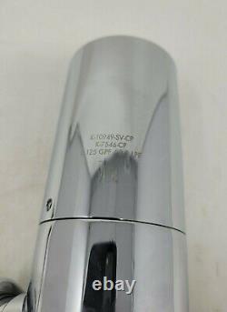 KOHLER Tripoint Touchless DC 0.125 GPF Urinal Flushometer K-10949-SV-CP, Chrome