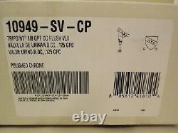 KOHLER Urinal Tripoint Touchless Flushometer K-10949-SV-CP DC 0.125 GPF, Chrom
