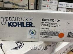 Kohler 10UD00G20-CP Mach Tripoint DC 0.5 GPF Urinal Flushometer, Polished Chrome