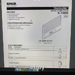 Kohler 13680-G touchless urinal flush valve
