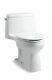Kohler 3810-0 Santa Rosa Comfort Height Elongated 1.28 Gpf Toilet With Aquapi