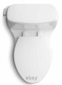 Kohler 3810-0 Santa Rosa Comfort Height Elongated 1.28 Gpf Toilet with Aquapi
