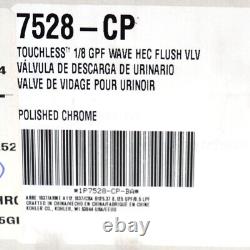 Kohler 7528-CP Wave Touchless Hybrid 0.125 GPF Urinal Flushometer Chrome