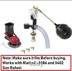 Kohler Conversion Kit Fill+Flush valve Brass flapper gaskets replacm Read Photo