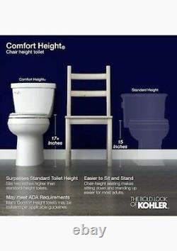 Local pickup New Kohler Transpose Elongated WaterSense Comfort Height Toilet